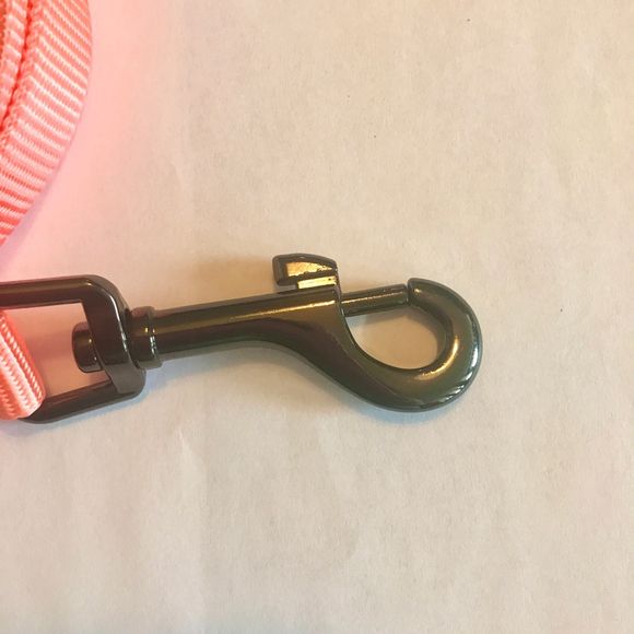 Top Paw Nylon Coral Gunmetal Colour Dog Leash Swivel 6 ft - Picture 3 of 7